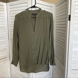 Silk Oversized shirt Banana Republic